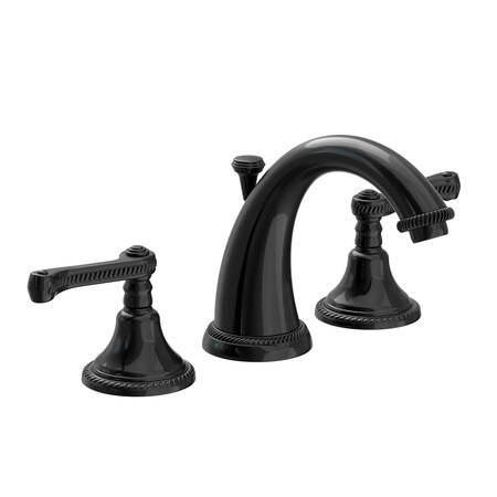 Newport Brass Widespread Lavatory Faucet in Gloss Black 1020/54